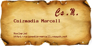 Csizmadia Marcell névjegykártya
